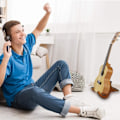 Miniatyrbild 2 av 6: Avtagbart Träukulele Stativ Vikbart Gitarrstativ Stabilt X-S