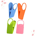 Miniatyrbillede 2 af 5: 4 stk. Kopholder til Skrivebord Vandklips Kopholder Klips Vand DXGHC