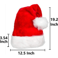 Miniatyrbilde 2 av 5: 6-pakks lang ull julehatt julefesthatt for voksne