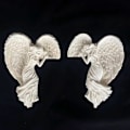 Miniatyrbillede 2 af 5: Forløsningsengel Dørramme Ornament Vågnende Englevinge Hængende