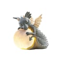Miniatyrbillede 1 af 4: Dinosaur Statue Håndværk Ornament Harpiks Have Ornament Harpiks D