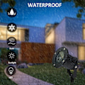 Miniatyrbillede 2 af 5: Ny Jule Sne Projektionslys LED Udendørs Græs Have Ch
