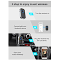 Miniatyrbillede 7 af 7: Bluetooth 5.0 Modtager, 3,5 mm Aux Jack Bluetooth Adapter med Bui