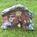 Miniatyrbillede 3 af 4: 1 stk Julekrybbe Statue Klassisk Hellig Skrivebords Pynt Bordplade Na DXGHC