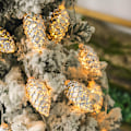 Miniatyrbillede 1 af 4: 3m 20 LED Pinjekone Lampe Lysstreng Juledekoration