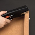 Miniatyrbilde 4 av 6: Bærbar stiftemaskin uten anstrengelse, stiftetang, 20 ark, svart