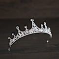 Miniatyrbillede 5 af 5: 2-delt Kronediamanth Prinsesse Pigekrone Børnefødselsdag H