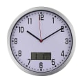 Miniatyrbild 1 av 4: Elektronisk väggklocka LCD Termometer Hygrometer