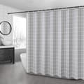 Geometrisk Grå Marmor Duschdraperi 180x180cm Polyester Fabr DXGHC