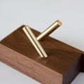 Miniatyrbillede 4 af 5: Vægkroge Dekorative Træ Frakkekroge 2.95in Højde, Små DXGHC
