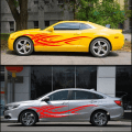 Pikkukuva 4 / 7: 2 kpl 94,4'' Universaali Flame Graphics Auto-Kori Sivutarra F