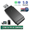 Miniatyrbild 2 av 4: USB 3.0 Wi-fi 1200mbps Adapter Dual Band 2,4ghz/5g Bluetooth DXGHC