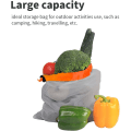Miniatyrbilde 4 av 5: Nylonnettpose med snor for camping og fotturer