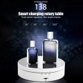 Miniatyrbillede 4 af 6: Roterende Display Stativ, 360 Grader, 3 Hastigheder, USB Oplader, 5.43\"