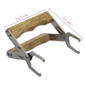 Miniatyrbillede 2 af 5: Rustfrit Stål Bikube Ramme Griber, Bikube Ramme Greb Holder