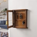 Miniatyrbillede 4 af 5: Nøglekabinet, nøgleboks, træopbevaringsboks, vægnøgleboks, nøgleboks
