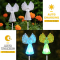 Miniatyrbillede 2 af 6: Solcelled have-lys til udendørs have, pakke med 2 dekorative lamper