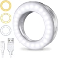 Miniatyrbillede 1 af 6: 1 mobiltelefon fyldlys LED live-udsendelse fyldlys selfie li