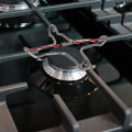 Miniatyrbilde 4 av 5: Sett med 2 rustfrie stål gassreduksjonsringer for gasskomfyr, stekeplate, griddle
