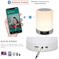 Pikkukuva 4 / 7: Värikäs Bluetooth-kaiutinlamppu Kannettava Yöpöytälamppu USB-Lataus