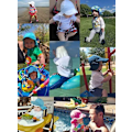 Miniatyrbild 5 av 5: Dewenwils Solhatt för Bebis & Barn UV50+ Skydd Sommar Fiske Be DXGHC
