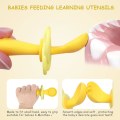 Miniatyrbild 3 av 6: Ergonomisk Bebisbestick, Bebissked och Gaffelset för att Uppmuntra