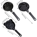 Miniatyrbillede 2 af 5: Mini Omelet, 3 stk. Mini Non-Stick Pander, Non-Stick Mini Stegepande