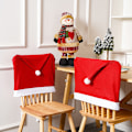 Miniatyrbild 3 av 5: 2 st juldekorationer julstolsöverdrag i non-woven tyg