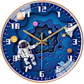 Miniatyrbild 1 av 5: 12\" Tyst Astronaut Barnväggklocka Tyst Barnklocka