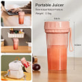 Miniatyrbillede 2 af 5: Bærbar Blender, Mini Frugtjuice 300ml, USB Genopladelig Smoot