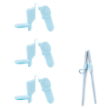 Miniatyrbilde 1 av 5: Treningshjelp for spisepinner, 3 deler avtakbar treningshjelp for spisepinner