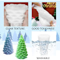 Miniatyrbillede 3 af 5: 3D Stor Juletræ Formet Lysform Til Lysfremstilling R DXGHC