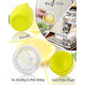 Miniatyrbillede 2 af 5: Manuel Citruspresser med Unikt Citronformet Design To-Mode DXGHC