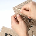Miniatyrbillede 5 af 7: 12 stykker banner, perfekt DIY dekoration trekant flag til bryllup