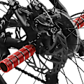 Miniatyrbillede 4 af 6: 2 Styk Cykel Fodstøtter Aluminium Legering Fodstøtter Pedal Cylindr