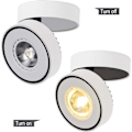 Miniatyrbilde 2 av 5: 12W LED Takspotter Taklampe, justerbar lampe bod DXGHC