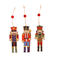 Miniatyrbilde 2 av 3: 9 stykker julepynt 8,9 * 3,1 * 0,2 CM nøtteknekker