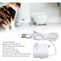Miniatyrbillede 3 af 5: Vandpumpe til kæledyr, stille for at undgå tørbrænding, USB-drevet