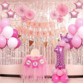 Miniatyrbilde 6 av 7: 32 Tommer Store Tall-Ballonger, Folie Helium Digitale Ballongdekor