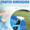 Miniatyrbillede 3 af 5: 2 stk. Poolside Kopholder Pool Kopholder Til De Fleste Overjordiske P