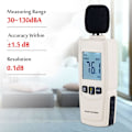 Miniatyrbilde 4 av 5: Digital Lydnivåmåler Desibel Tester 30-130dB(A) Område, Lyd