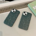Miniatyrbillede 1 af 7: 2 Personlige Mørkegrønne Blomster iPhone13PROMAX Mobilcovers