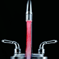 Miniatyrbilde 4 av 5: Temperaturstyrt LED-kran/farget/monokromt lysende farge
