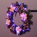 Miniatyrbillede 5 af 7: Batteridrevet 6,6ft/2M 20 LED Lysstreng Blinkende Jul