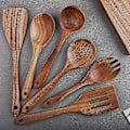 Miniatyrbild 3 av 5: Träsats för matlagning, 6 delar, köksredskapssats, non-stick