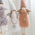 Miniatyrbillede 2 af 4: 3 stk. Juleengel Pige Vedhæng Plys Engel Dukke Juletræ