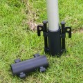 Miniatyrbilde 3 av 5: Campingstang Holder Stativ Fast Klips Side Spiker Fast For Markise