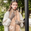 Miniatyrbild 3 av 6: Sjal för Kvinnor Pashmina Silkeslen Sjal Wrap för Kvälls Klänning B