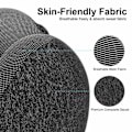 Miniatyrbild 3 av 4: Nackkudde i memory foam, resekudde med huva