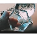Miniatyrbild 3 av 5: Akryl Transparent Crystal Ball Base Feng Shui Ball Ornament DXGHC